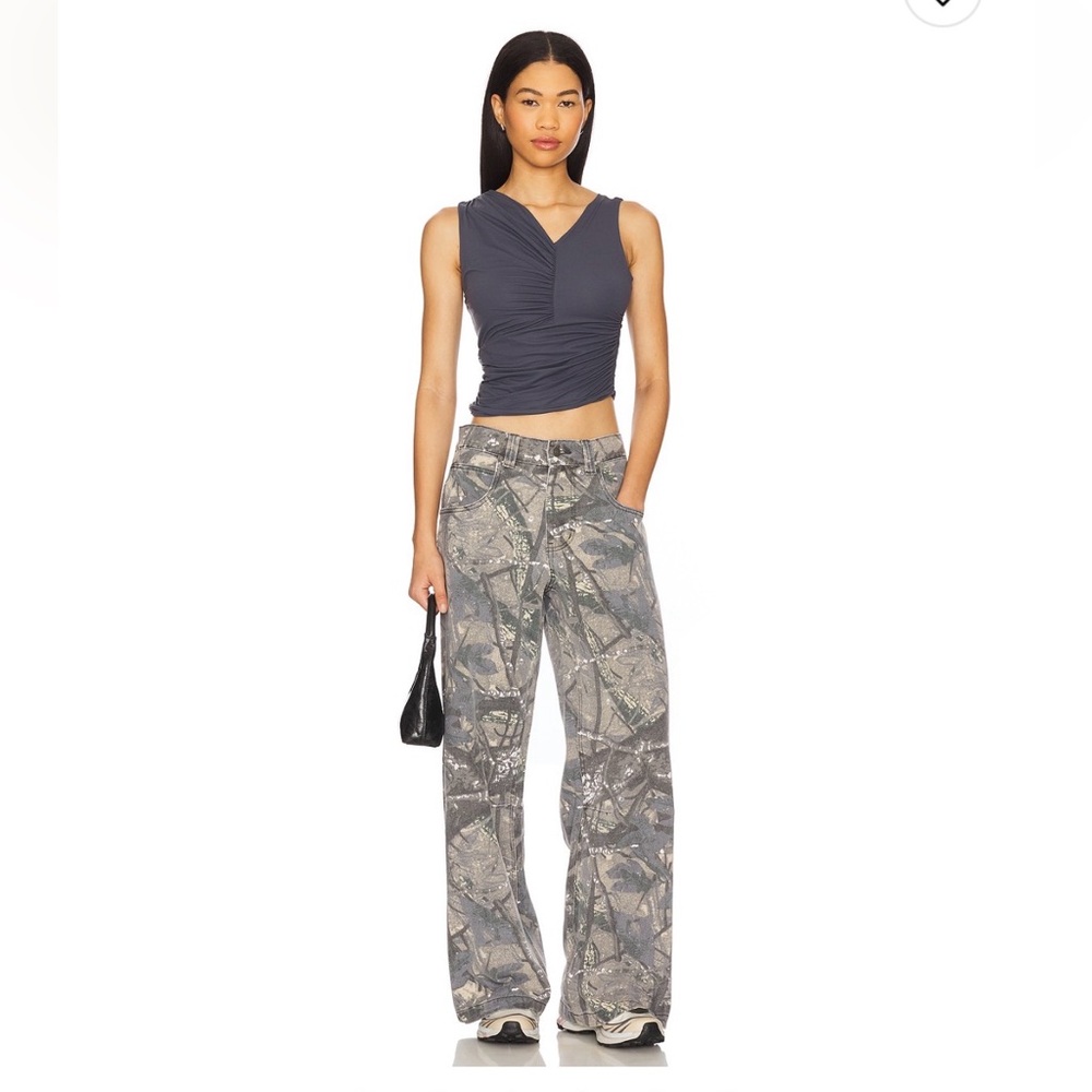 Jaded London Colossus Jeans in Woodland Camo